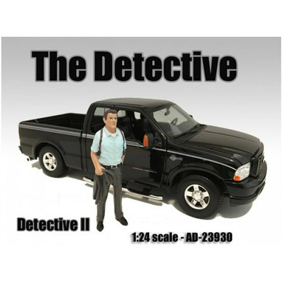 "The Detective #2" Figure For 1:24 Scale Models by American Diorama
