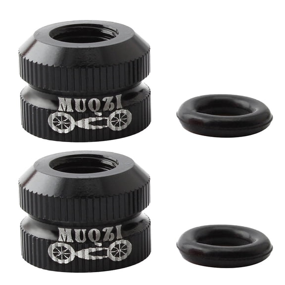 Bicycle Valve Nut Tubeless Tire Presta Nozzle Lock Vacuum Tire French Valve Cover Replacement Tools Bike Accessories