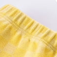 thumbnail image 4 of Gpaecead Baby Girl & Boy Satin Sleepwear: Button Down Top + Long Pants Pajama Set for Kids 8 Years Yellow, 4 of 4