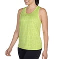 thumbnail image 2 of Champion Women's Racerback Logo Print Active Performance Tank Top-Green / S, 2 of 5