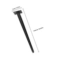 thumbnail image 2 of FESTFENDS 4Pcs Metal Legs Tapered Iron Black For Commercial Use, 2 of 8