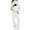 White, variant on BLVB Girls Boys 2 Piece Tracksuit Sweatsuits Sets Star Print Hooded Sweatshirt and Jogger Sweatpants Clothing Sets for Toddler Kids