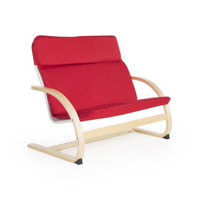 Guidecraft Kiddie Rocker Couch in Red