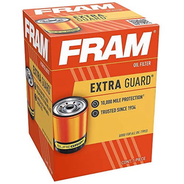 Fram PH2849A Extra Guard Passenger Car Spin-On Oil Filter (Pack of