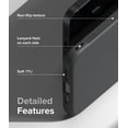 thumbnail image 2 of Funda Ringke Onyx Dark Gray Antideslizante y Anti Huella para iPhone 14 6.1 Pulgadas, 2 of 9