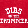 thumbnail image 3 of CafePress - Dibs On The Drummer T Shirt - Womens Football Shirt, 3 of 4
