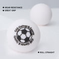 thumbnail image 3 of GSE Games & Sports Expert Regulation Size 35mm(1.38") Urethane Foosball. Table Replacement Balls, Office Tournament Table Soccer Balls for Soccer Game (White - 3 Pack), 3 of 8