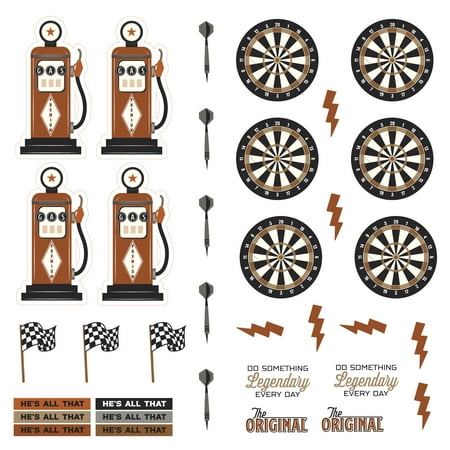 UPC: 0709388330661 | Grease Monkey Cardstock Die-Cut Sheet 12 X12 –