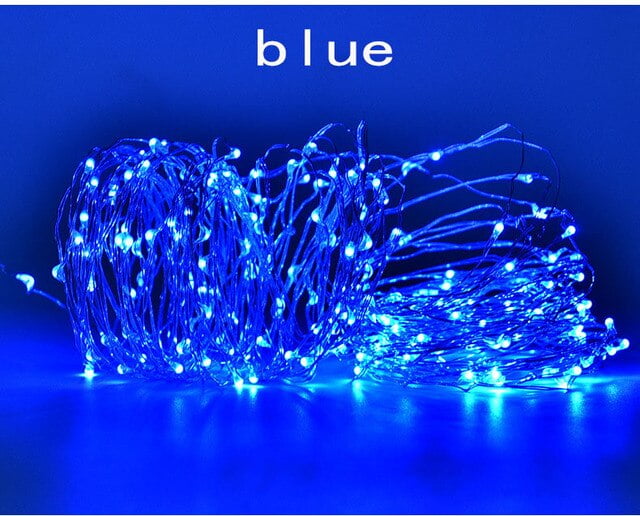 LED Solar Lights String Fairy Light Outdoor Waterproof Christmas