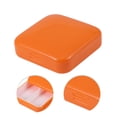 thumbnail image 3 of Unique Bargains Durable Square 2 Compartment Pill Case Orange, 3 of 6
