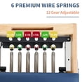 thumbnail image 6 of Lilypelle Pilates Reformer Machine Equipment with Spring for Home Workout,Foldable Reformer Pilates for Beginner ,300lbs load-bearing, 6 of 8