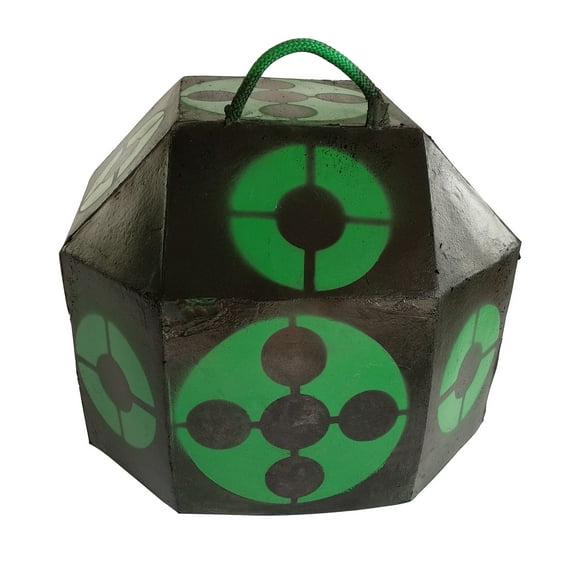 KHAMPA 3D Archery Target 18 Sided Block, Self Healing, UV Protected, High Density Foam