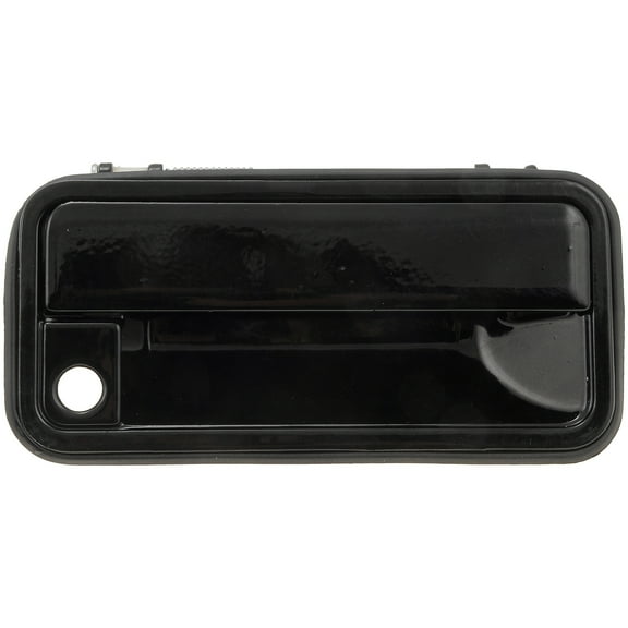 Dorman 77073 Front Passenger Side Exterior Door Handle for Specific Chevrolet / GMC Models, Smooth Black