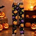 thumbnail image 2 of Satingcolo Mens Pajama Pants Funny Pajama Pants for Men Soft Halloween Printed Sleepwear Bottoms Novelty Sleep Lounge Pants, 2 of 7