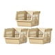 thumbnail image 1 of Yhmxh Cesta de cocina de 3 piezas para el hogar, cesta para guardar juguetes, cesta de almacenamiento de clasificación miscelánea, cesta gruesa de piso a techo, estante tipo sándwich multicapa, 1 of 6