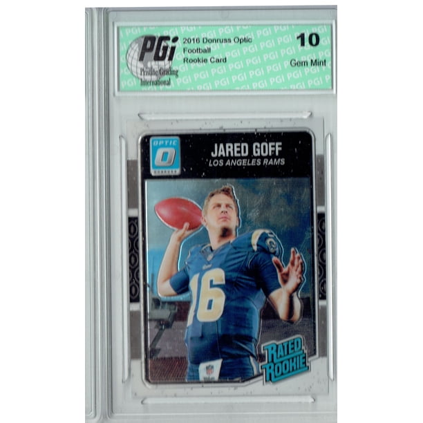 Donruss Jared Goff 2016 Donruss Optic 172 Rookie Card PGI 10 