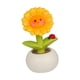 thumbnail image 5 of Girasol artificial en maceta, centro de mesa con flores artificiales, minifigura de coche Estilo C, 5 of 9