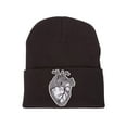 thumbnail image 1 of Patch Short Cuffed Beanie - Grey Heather, 1 of 1
