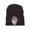 Grey Heart, variant on Patch Short Cuffed Beanie - Grey Heather