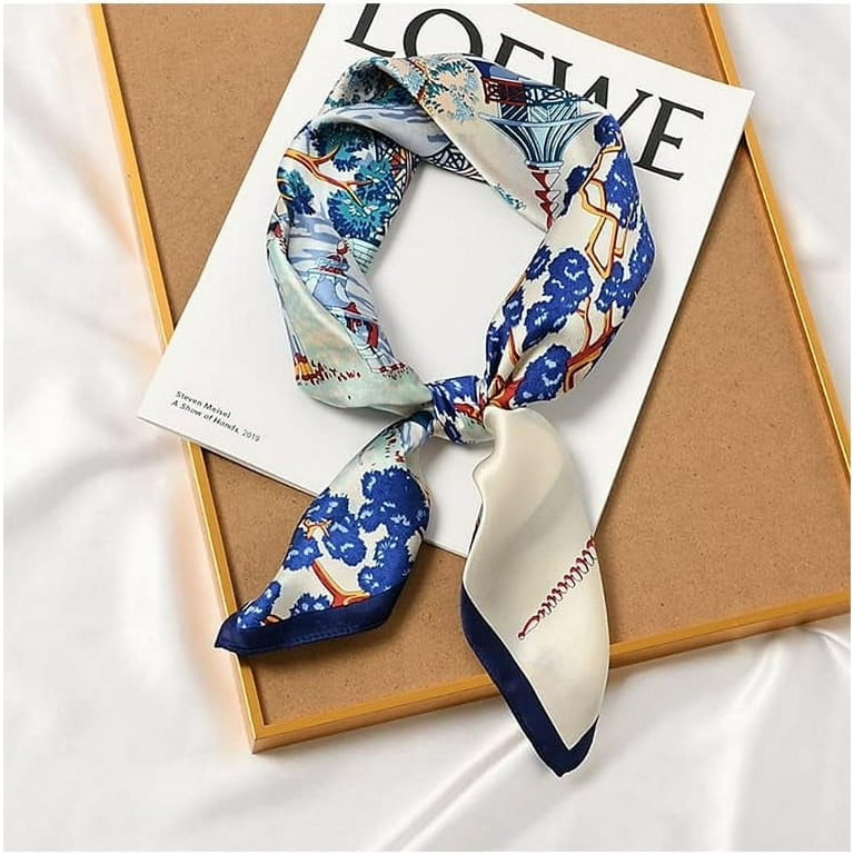 Turban Silk Head Scarf Styles Satin Scarf Large Fashion Silk