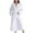 White, variant on AOOCHASLIY Bath Robes for Women Clearance Winter Warm Nightgown Couple Bathrobe Men and Ladies Autumn and Winter Nightgown