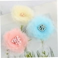 thumbnail image 6 of MEIBUTYUP 15Pcs Artificial Flowers Fabric Diy Design For Clothing Decoration And Craft Making, 6 of 8