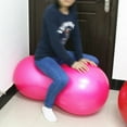 thumbnail image 3 of LEEYNEER Thicken Large Exercise Ball Balance Balls for Balancer Exercising Balancing Stability Training Tool, 3 of 5
