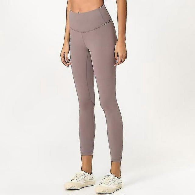 High Waisted Yoga Pants for Women with Pockets - Tummy Control Leggings for Gym & Running
