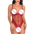 thumbnail image 3 of Mujeres Sexy ropa interior corsés encaje muselina corsé ropa interior mono Fridja nalpqowj10108, 3 of 6