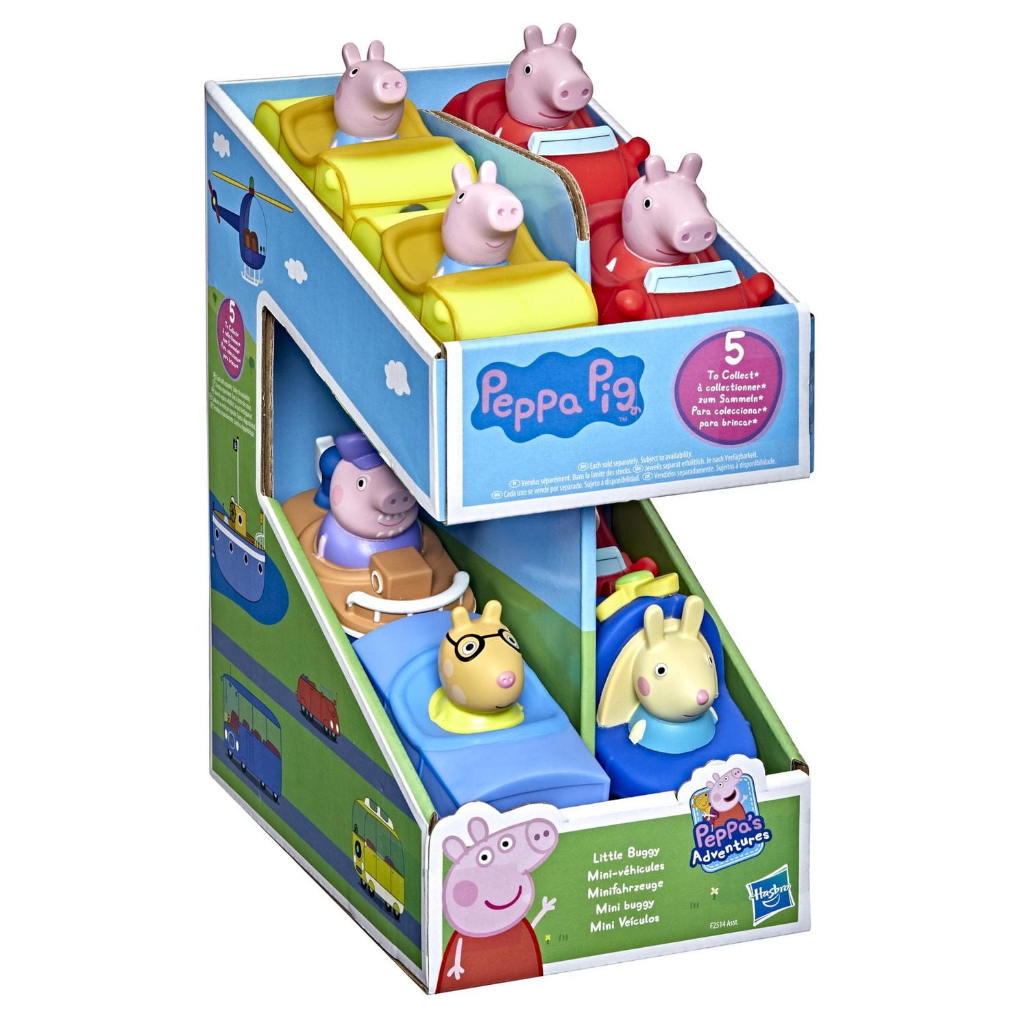 Peppa Pig Assortiment de mini-véhicules