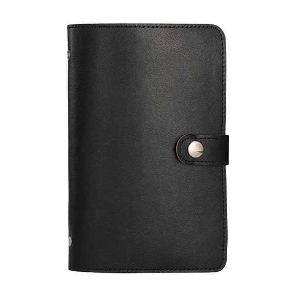 yotijay Money Saving Book Holder Envelope Challenge Binder for Gift Collectors Decor Black