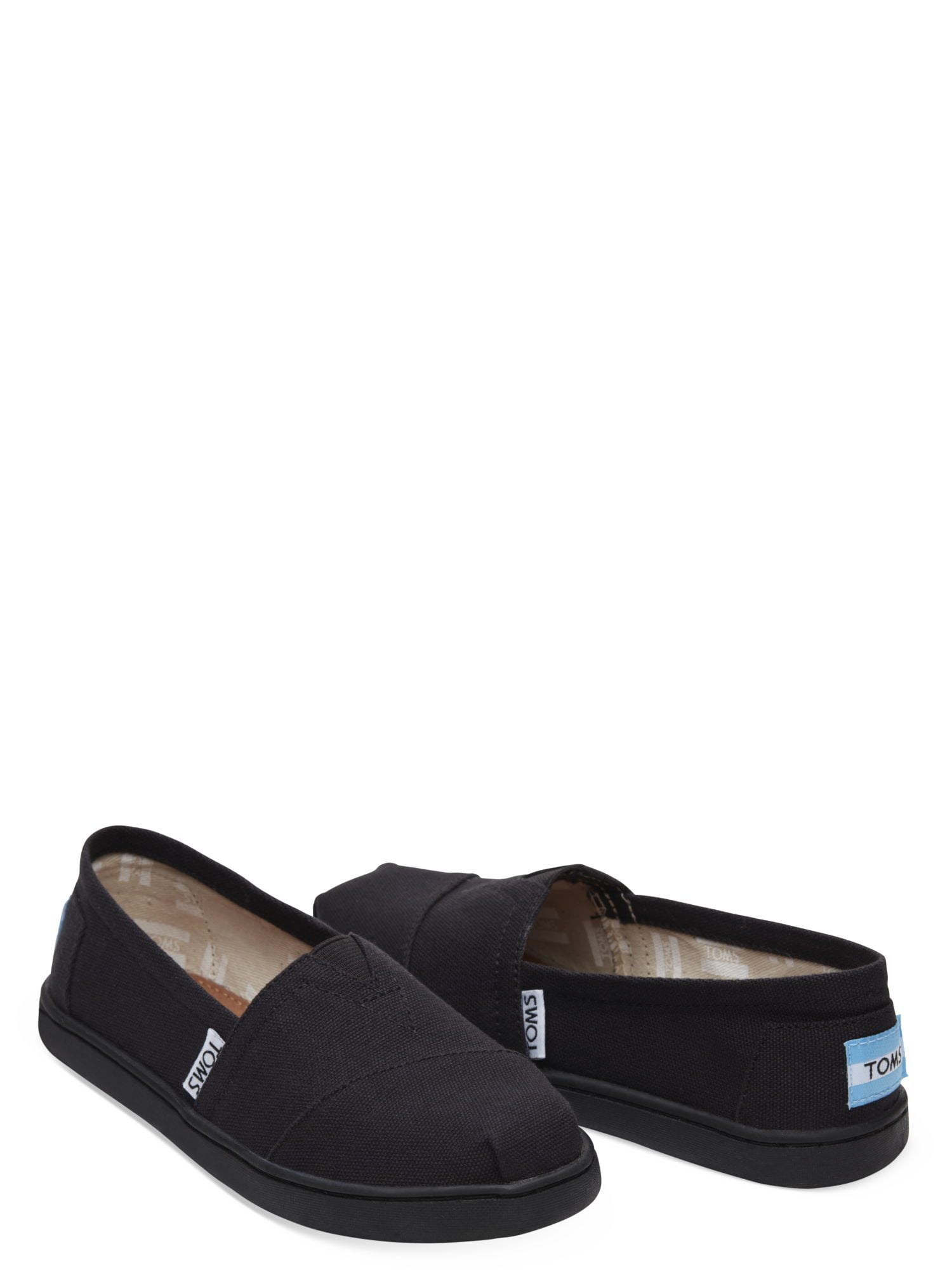 Toms Avalon Slip On Sneakers Men\'s Size 9.5 Black Canvas Casual Comfort Shoes Baja 2.0 Black and Black Legacy Canvas Slip On Sneaker  main image 3