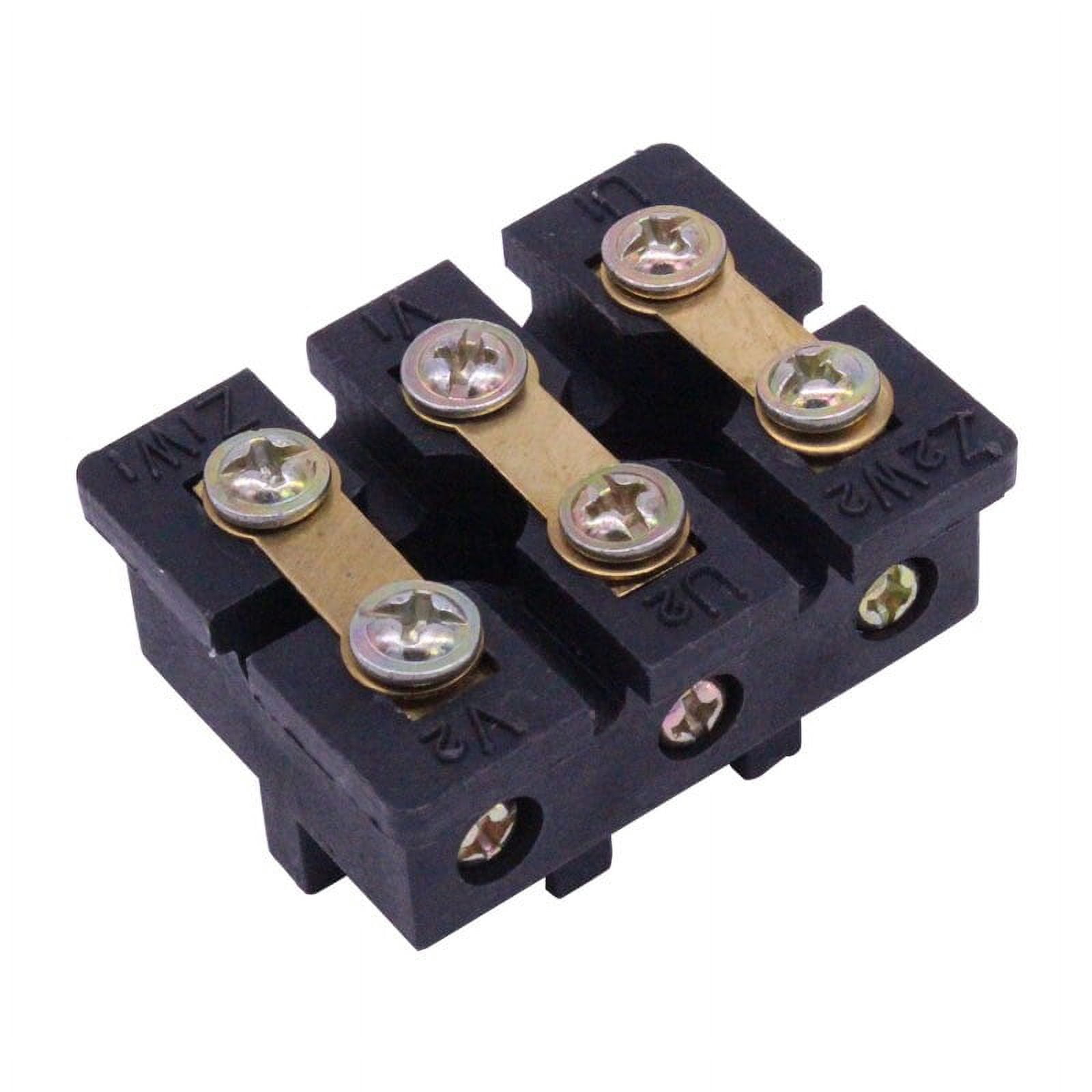 2 pcs YC80 Three-phase Motor Terminal Block Wiring Board Rack