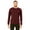 Heather Cardinal, variant on The Bella Canvas Unisex Jersey Long Sleeve T-Shirt NAVY L