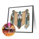 thumbnail image 2 of Cuadros Decorativos Kit de pintura de diamante con forma especial parcial de bricolaje 5D Decoración de arte indio (K272) Wdftyju de costura negro 4 estilos, 2 of 9