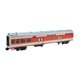 thumbnail image 4 of Vagón de equipajes de tren a escala 1/75, modelo de vagón con luces, colección conmemorativa Rojo, 4 of 9