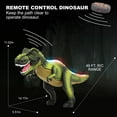 thumbnail image 3 of TOY Life Remote Control Dinosaur Toys for Kids, Light Up & Realistic Roaring Sound T rex Robot Dinosaur Toy for Boy, Kids Toys for 3 4 5 6 7 Years Old Boys, Christmas Dinosaur Gifts for Boys (Green), 3 of 8