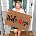 thumbnail image 3 of Summer Outdoor Doormats for Front Door Door Mats Front Door Rug Area Rug Tape for Tile Floors Welcome Mat Natural Door Mat Rustic Welcome Floor Mat Perfect for Indoor and Outdoor Use, 16x24 Inch, 3 of 4