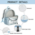 thumbnail image 3 of Adorable Dog Print Backpack - Organized Storage & Comfortable for Students, 3 of 4