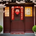 thumbnail image 2 of simhoa Spring Couplets Traditional New Year Couplets for Lunar Party Decor New Year, 2 of 5