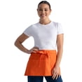 thumbnail image 1 of Delantal Chef Works unisex para camarera, color mandarina, talla única, 1 of 5