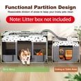 thumbnail image 2 of Parque portátil plegable para gatos BUFOR con estuche de transporte 39x24x22 cm, 2 of 7