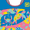 GeoFriends Print, variant on QWAVE Coast Guard Approved Child Pool Floatation Swim Vest, 33-55 lbs, Sun Surf Print