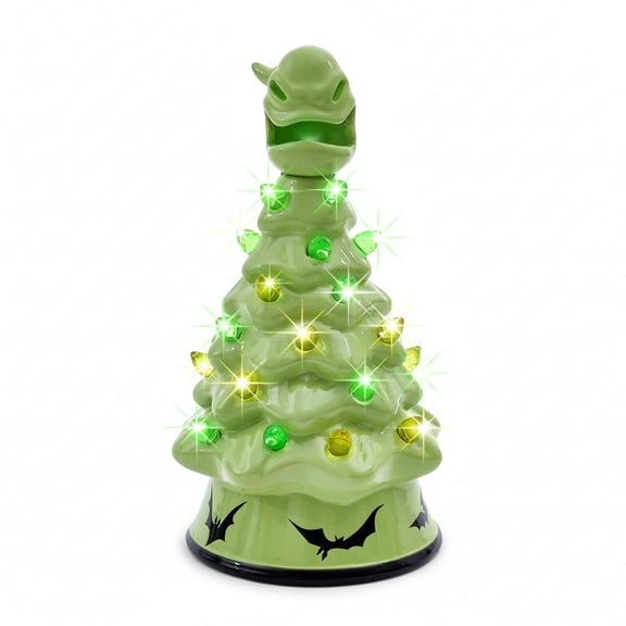 Disney The Nightmare Before Christmas Oogie Light-Up Ceramic Christmas Tree