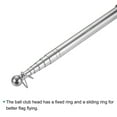 thumbnail image 3 of Unique Bargains 4 Feet Extendable Portable Telescopic Handheld Tour Flag Pole, Black, 3 of 6