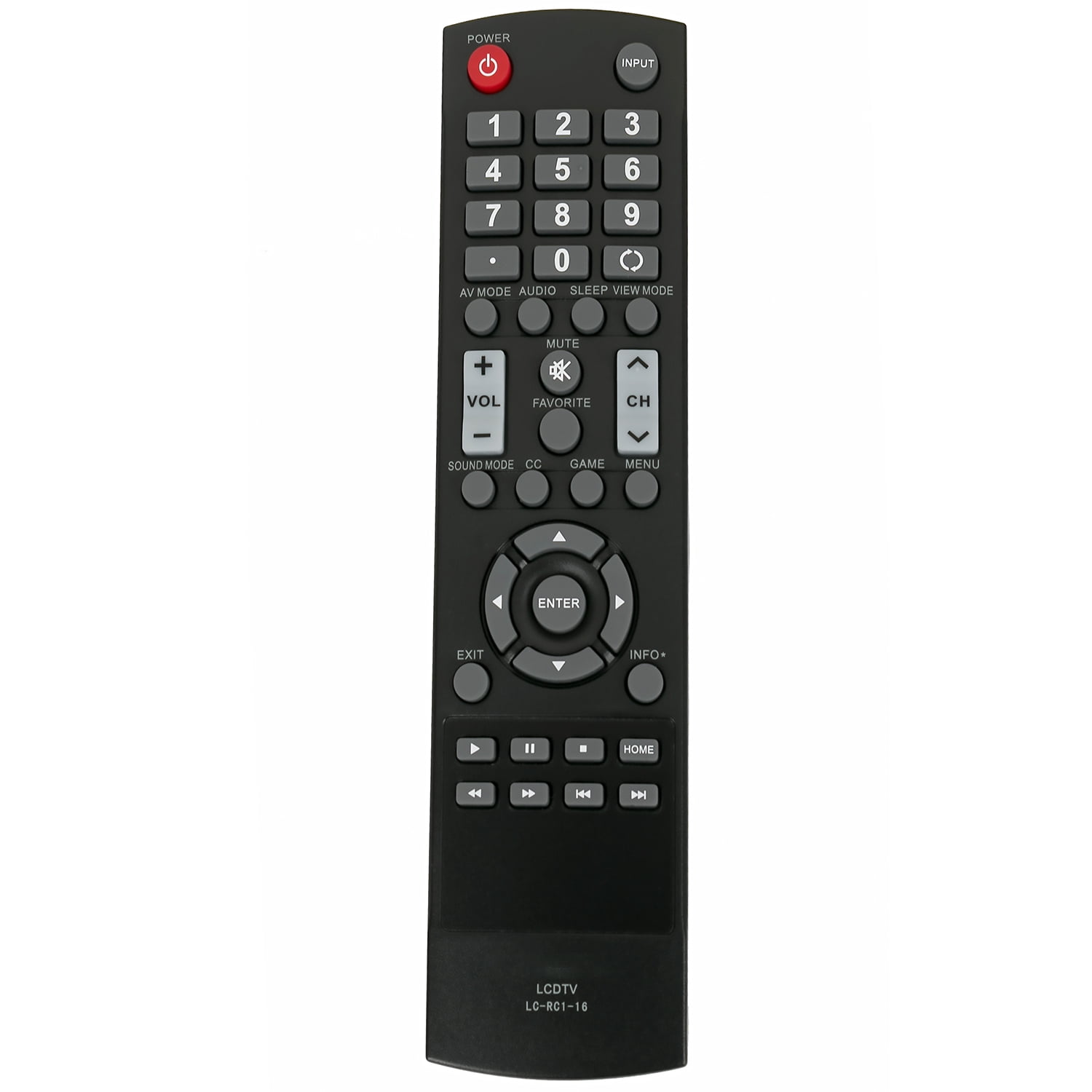 Telecomando Originale Per TV SHARP LC-RC1-14 (LCRC114) - Per Modelli LCD E HDTV, Pronto All'uso - 5