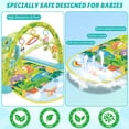 thumbnail image 5 of Beefunni Interactive Baby Tummy Play Mat, Musical Dinosaur Foot Piano with Light, Fun and Educational Gym Mat for Infants 0 3 6 9 12 Months, Christmas Newborn Gift for Baby Boys Girls, 5 of 8