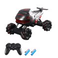 thumbnail image 1 of TFixol Red Dual-Battery Remote Control Stunt Car with Exhaust Spray, LED Lights, and 360° Rotation for All-Terrain Adventure and Multiplayer Racing Fun, 1 of 6
