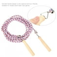 thumbnail image 4 of Wooden Handle Skipping  Rope, Multiplayer Weight Rope Skipping Rope, Exercise Training for Counting /9.84ft,5m/16.40ft,7m/22.97ft,10m/32.81in, 4 of 8