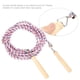 thumbnail image 5 of Cuerda De Saltar, Cuerda De Saltar Roja/azul, Cuerda De Saltar De Algodón Mango De Madera Para Contar Entrenamiento De Ejercicios ANGGREK Otros Deportes, 5 of 8